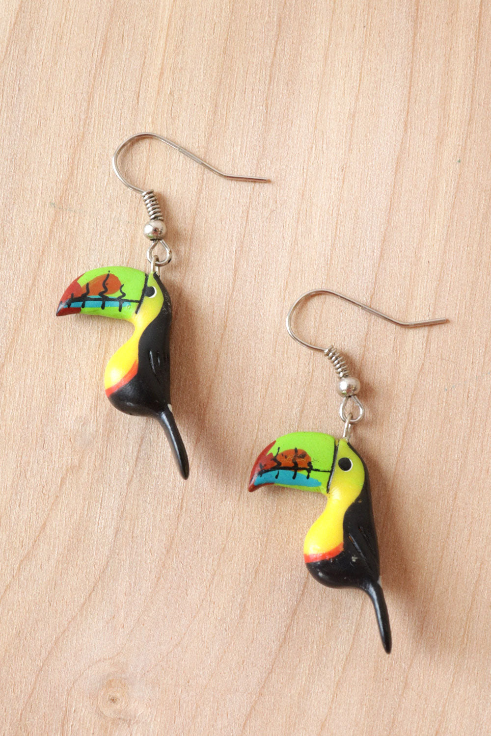 Toucan earrings sale
