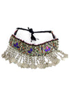 fringed tribal choker