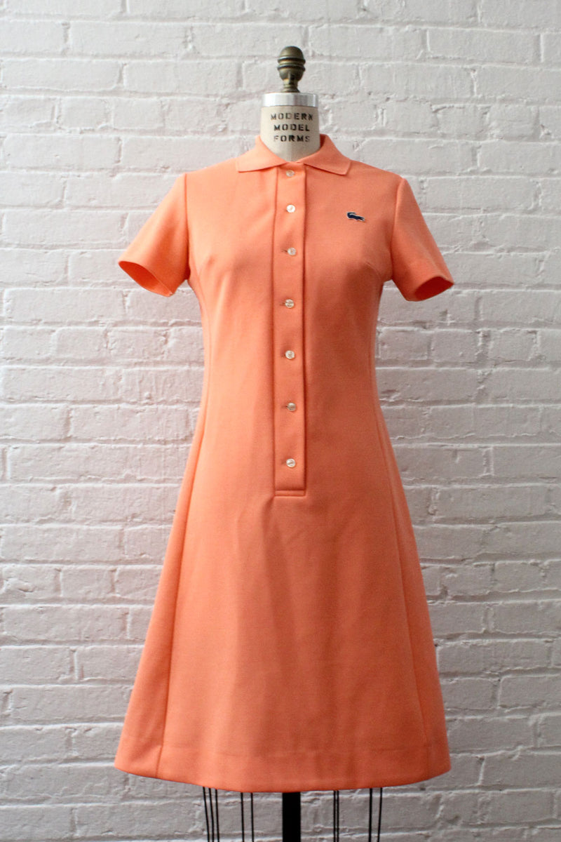 Vintage lacoste polo dress Clearance