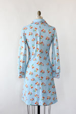 Sky Collar Pocket Dress M/L