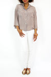 slouchy silk top S