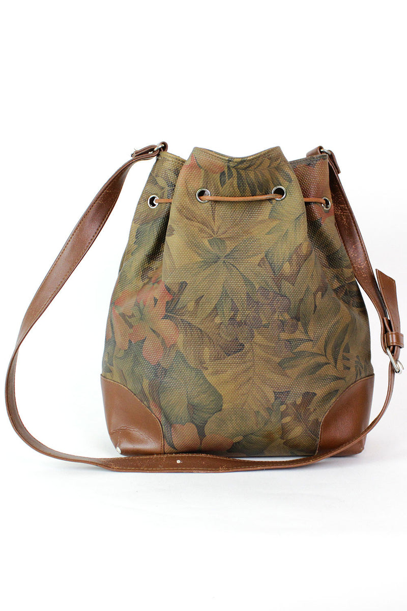 Floral Bucket Bag