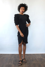 Ashlee Ruched Sleeve Dress S/M