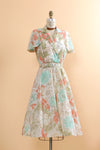 Muted Tropical Haze Dress M