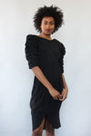 Ashlee Ruched Sleeve Dress S/M