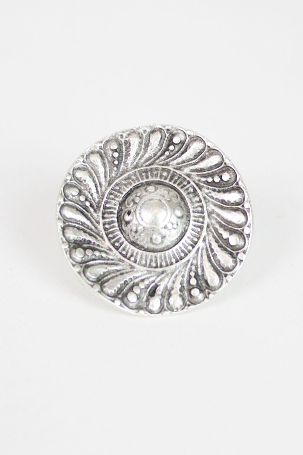 petal medallion ring