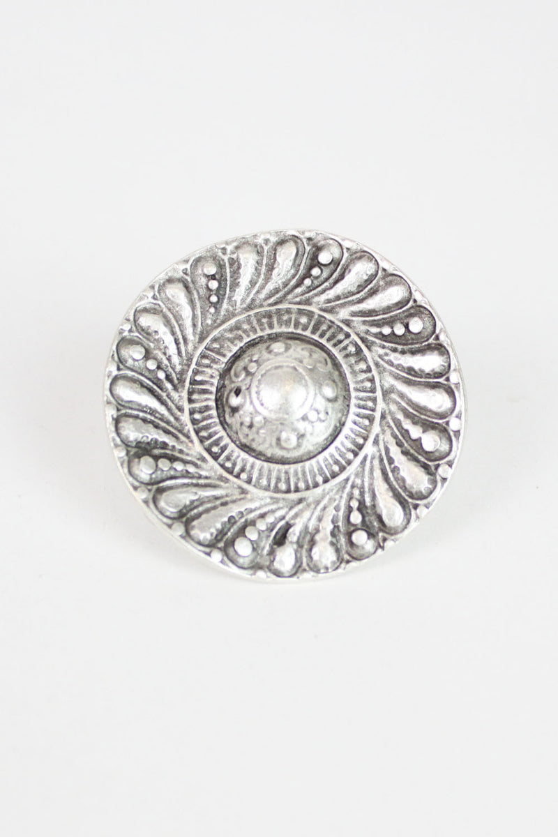 petal medallion ring