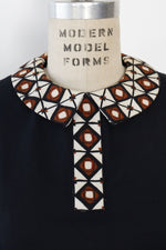 McMullen Cotton Pique Prism Dress M