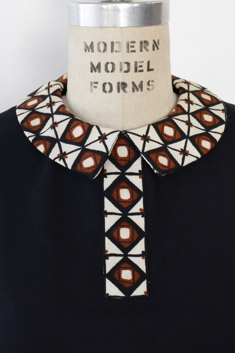 McMullen Cotton Pique Prism Dress M