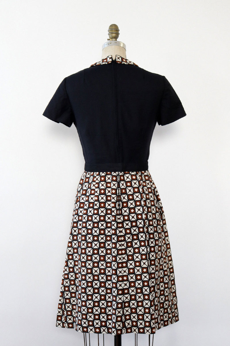 McMullen Cotton Pique Prism Dress M