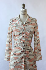 Seagull Silhouette Shirtdress M