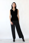 Cossette Velvet Mix Jumpsuit S/M
