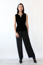 Cossette Velvet Mix Jumpsuit S/M