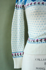 Jo Fair Isle Heart Sweater XS/S