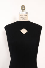 Diamond Cutout Sheath Dress L