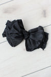 Black Bow Barrette