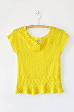 Lemonade Crochet Top XS/S