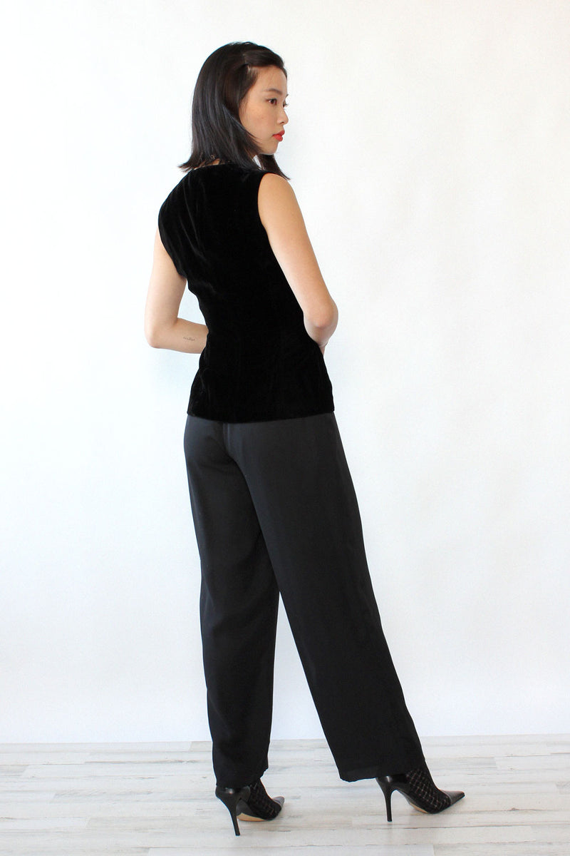 Cossette Velvet Mix Jumpsuit S/M