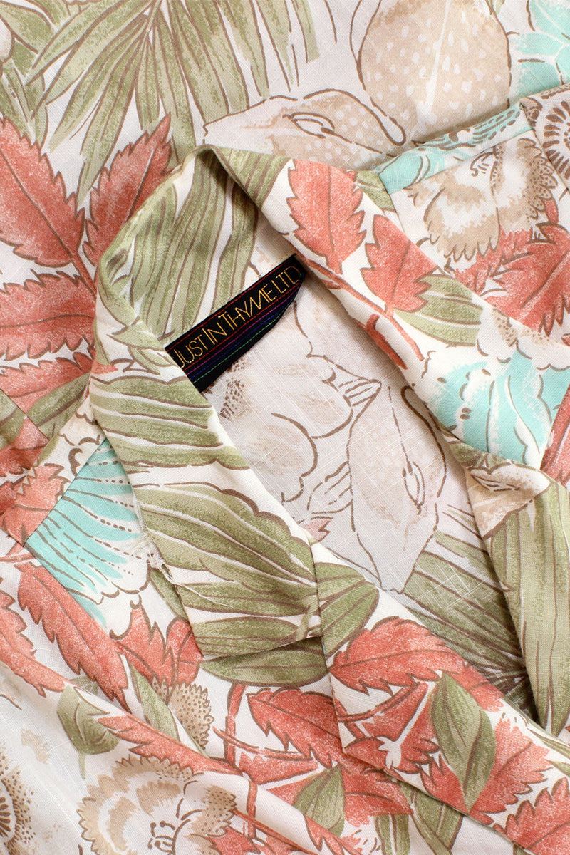 Muted Tropical Haze Dress M