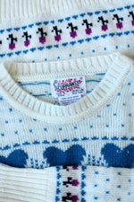 Jo Fair Isle Heart Sweater XS/S