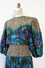 Susan Freis Puff Pleat Dress XS-M