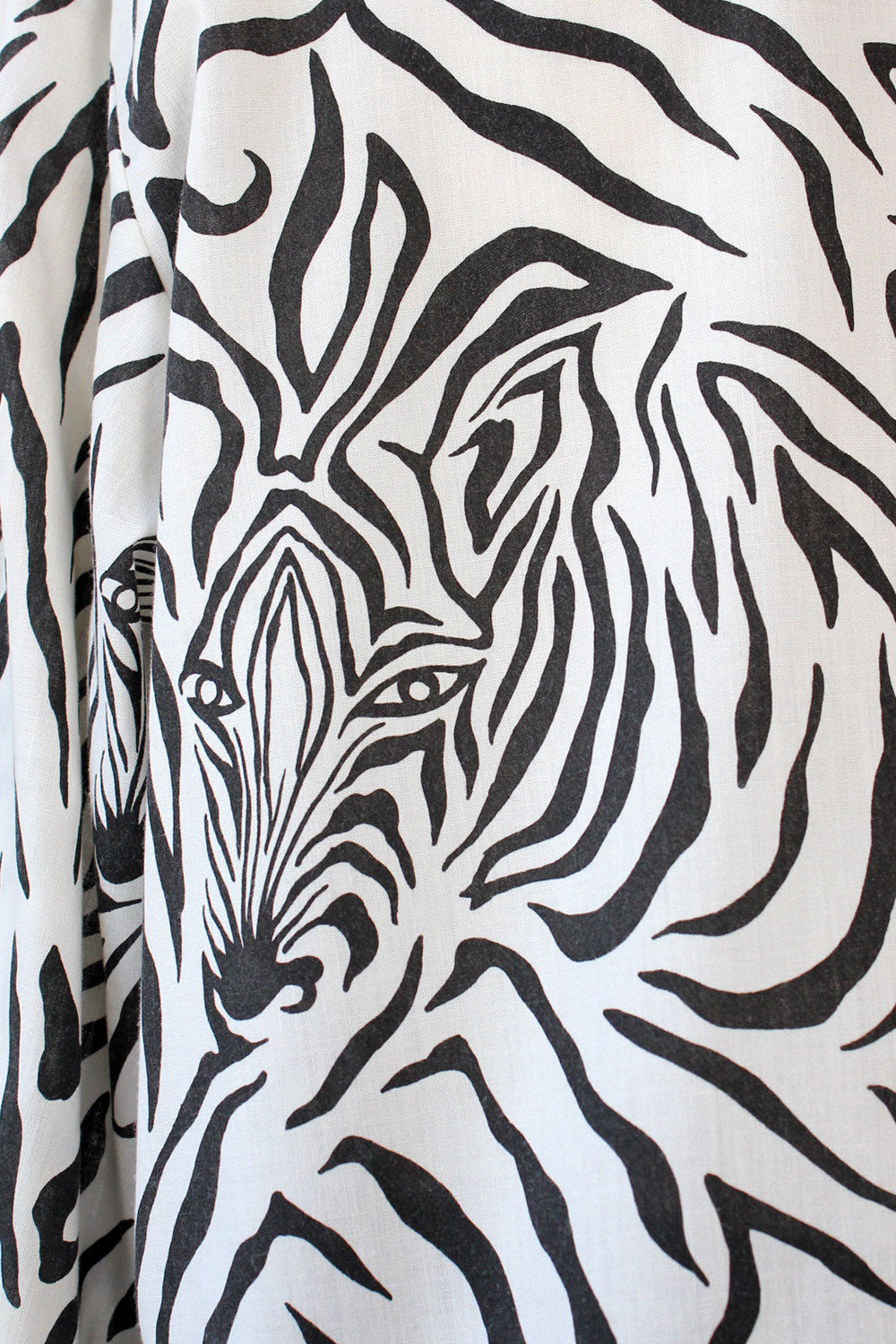 Zebra Print Buttondown M