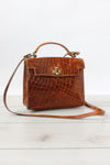 Furla Croc Mini Satchel