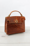 Furla Croc Mini Satchel