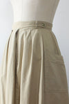 Khaki Buckle Up Midi M