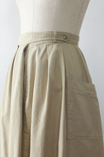 Khaki Buckle Up Midi M