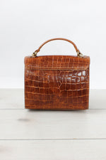 Furla Croc Mini Satchel
