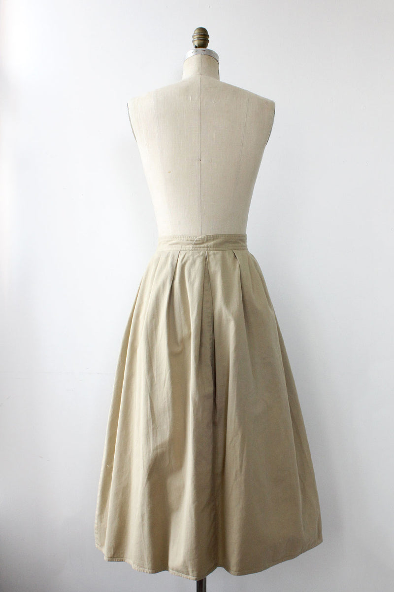 Khaki Buckle Up Midi M