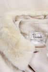 Flurry Mink Collar Coat M