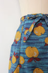 Fruity Pixel Print Wrap Skirt XS/S