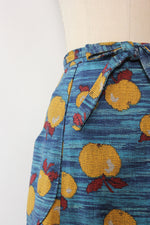 Fruity Pixel Print Wrap Skirt XS/S