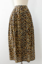 Leopard Life Midi Skirt M