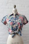 Hazy Tropical Buttondown S/M