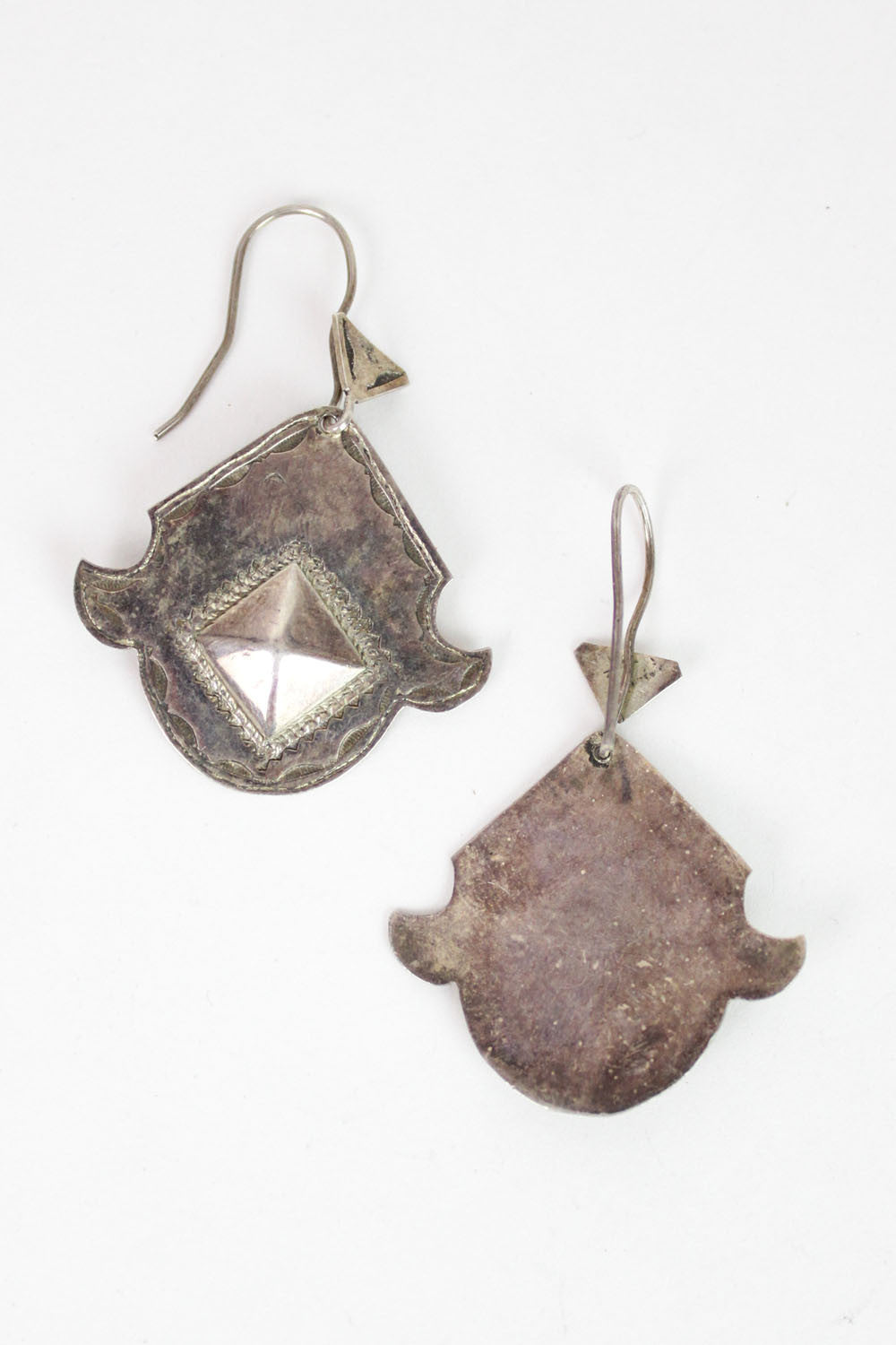 tribal spike earrings