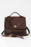 Walnut Coach Court Bag