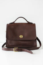 Walnut Coach Court Bag