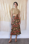 Rococo Floral Tea Skirt S/M