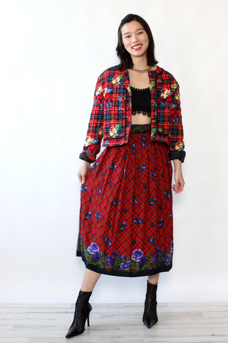 Quilted Holiday Dinner Jacket M