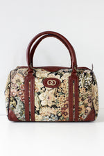 Burgundy Floral Speedy Bag