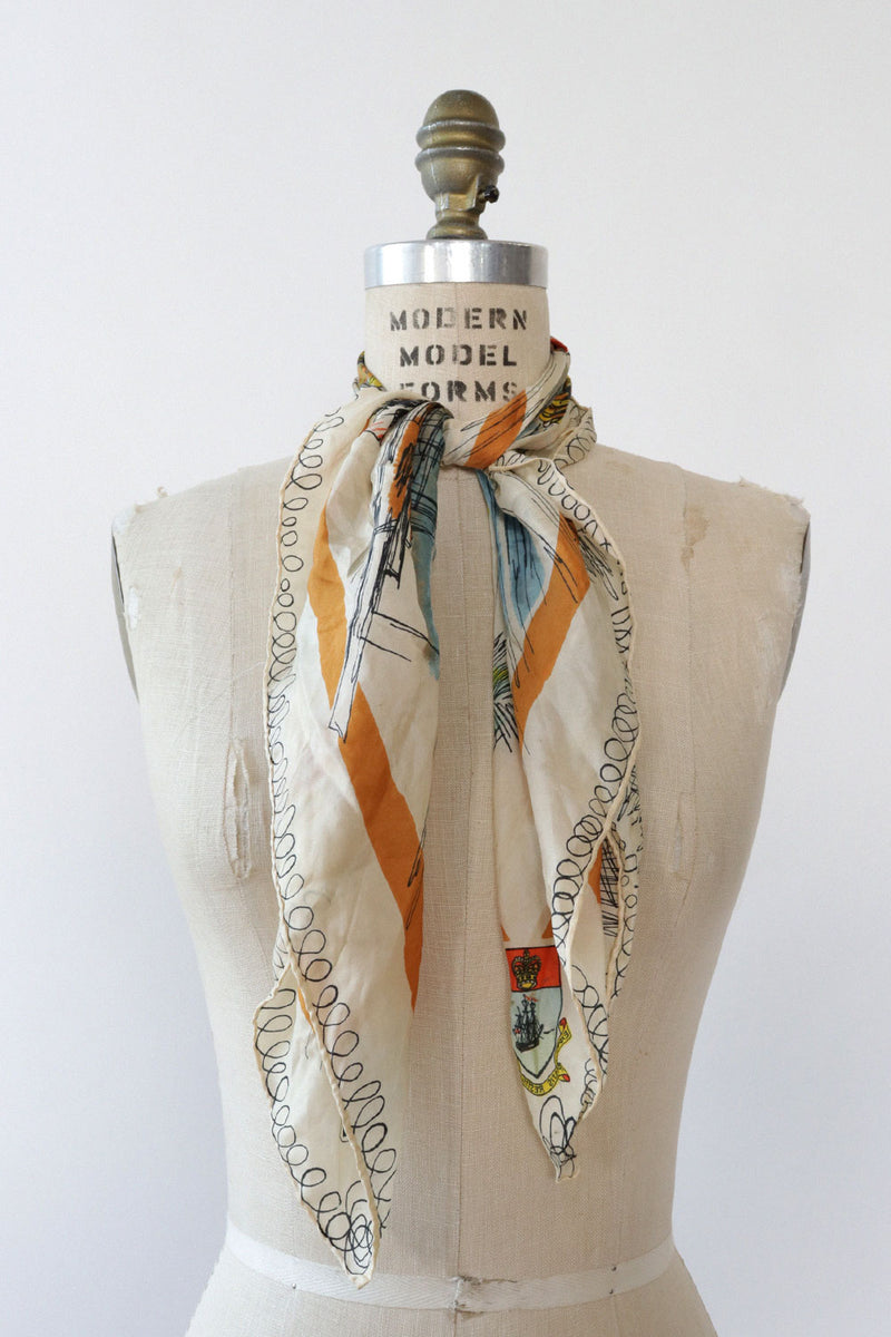 Island Life Silk Scarf