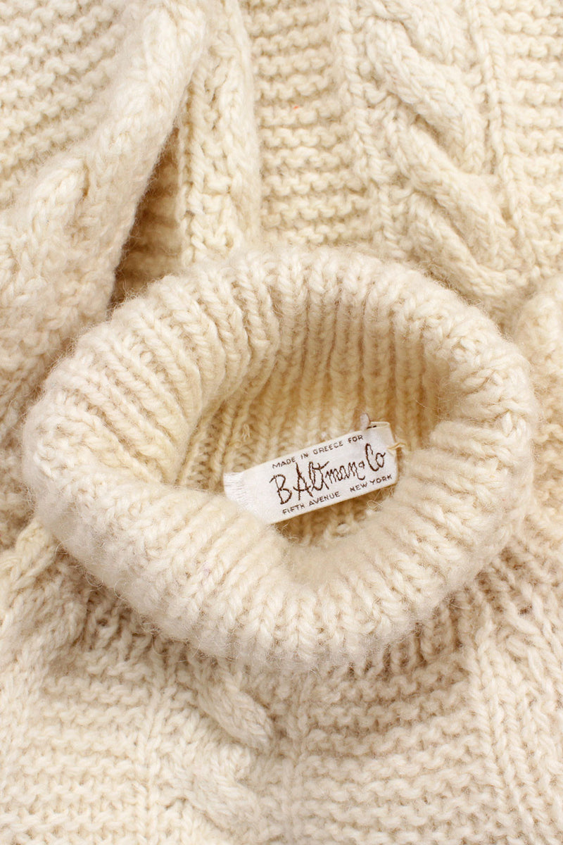 B. Altman Chunky Turtleneck S/M
