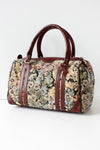 Burgundy Floral Speedy Bag