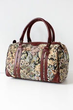 Burgundy Floral Speedy Bag