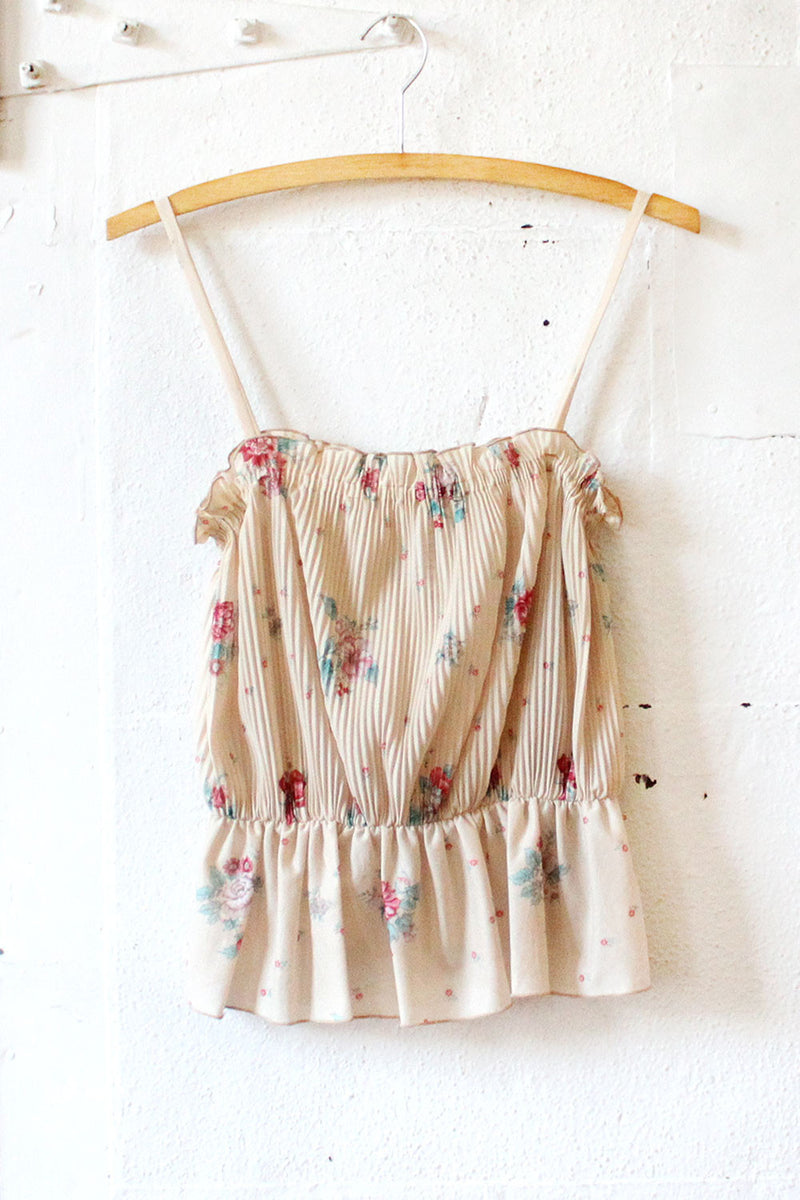 Tracy Pleat Tank Top
