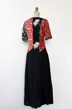 Willow Mixed Print Panel Dress M