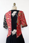 Willow Mixed Print Panel Dress M